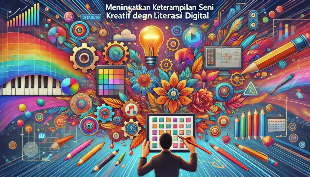 Meningkatkan Keterampilan Seni Kreatif dengan Literasi Digital