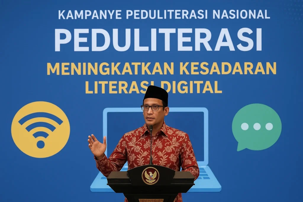 Peran Pemerintah dalam Meningkatkan Literasi Digital di Indonesia: Menghadapi Tantangan dan Peluang Peduliterasi