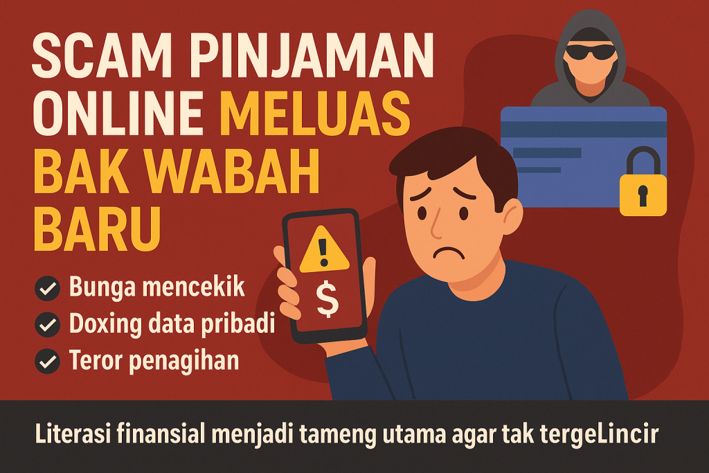 Waspada SCAM Berkedok Pinjaman! Cara Literasi Bisa Menolong